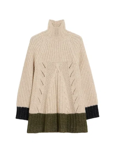 La Doublej Fireside Turtleneck Sweater In Neutral