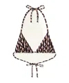 La Doublej Triangle Bikini Top Pesciolini In Multi
