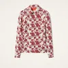 La Doublej Fitted Shirt In Eclipse Burgundy