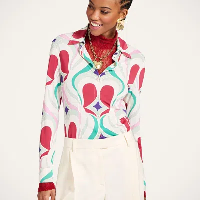 La Doublej Fitted Shirt In Multi