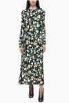 La Doublej Edition 31 Drifter Painterly Leaf Dress