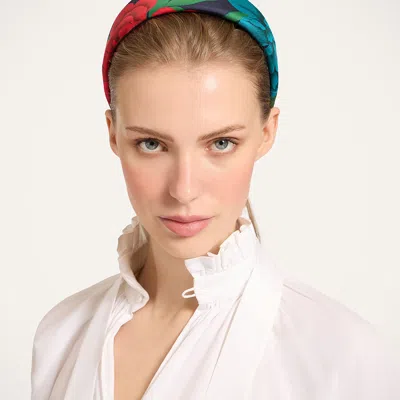 La Doublej Flat Headband In White