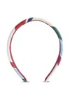 La Doublej Flat Headband In White