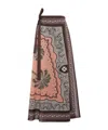 La Doublej Flipper Skirt In Gray