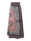 La Doublej Flipper Skirt In Rosado