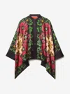 La Doublej La Double J Foulard Floral Silk-twill Shirt In Multi