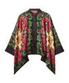La Doublej La Double J Foulard Floral Silk-twill Shirt In Multi