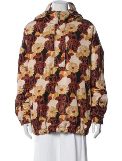 Pre-owned La Doublej Floral Print Jacket In Multi
