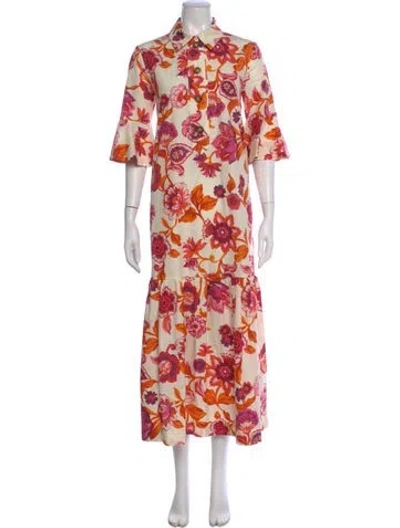 Pre-owned La Doublej Floral Print Long Dress