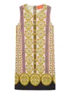La Doublej Floral-print Mini Dress In Multi