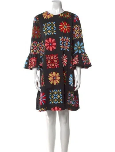 Pre-owned La Doublej Floral Print Mini Dress W/ Tags