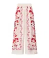 La Doublej Floral-print Palazzo Pants In Multi