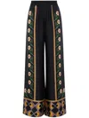 La Doublej Palazzo Pants In Black
