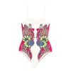La Doublej Elle Swimsuit In Lemuria Placee In White