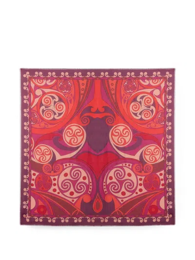 La Doublej Foulard 140 In Red