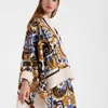 La Doublej Foulard Jacket In Corsini Cream In Corsini Cream