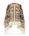 La Doublej Foulard Jacket In Corsini Cream In Corsini Jacquard