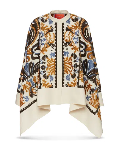 La Doublej Foulard Jacket In Corsini Cream