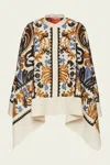 La Doublej Foulard Jacket In Corsini Cream