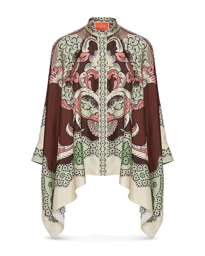 La Doublej Foulard Shirt In Nude