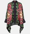 La Doublej La Double J Foulard Floral Silk-twill Shirt In Multi