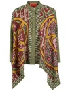 La Doublej La Double J Intricate Patterned White Silk Shirt