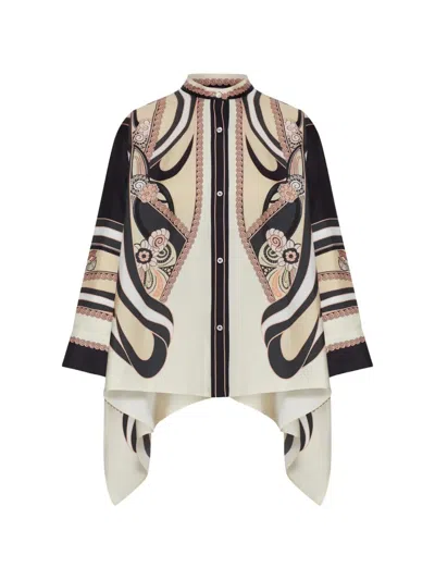 La Doublej Foulard Shirt In Black