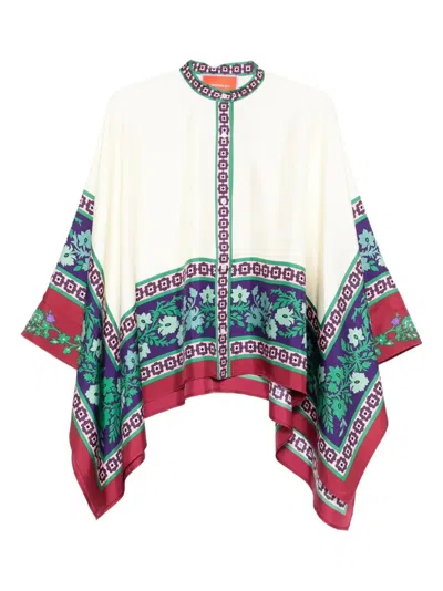 La Doublej Foulard Shirt In Brown