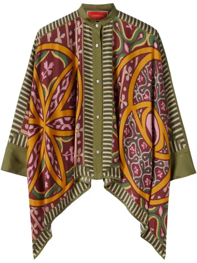 LA DOUBLEJ FOULARD SHIRT