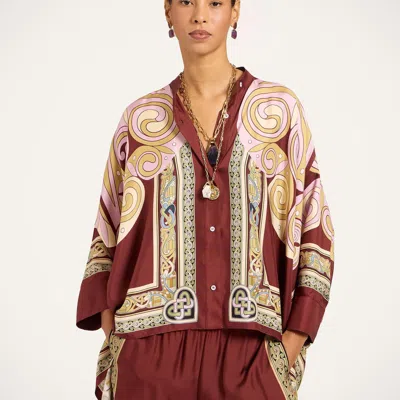 La Doublej Foulard Shirt In Multi