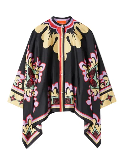 La Doublej Foulard Shirt In Black