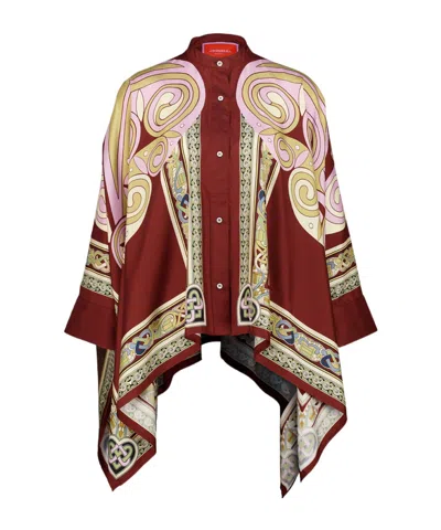 La Doublej Foulard Shirt In Multi