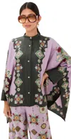 La Doublej Foulard Shirt Nucleus Placee In Multi