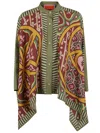 La Doublej La Double J Intricate Patterned White Silk Shirt
