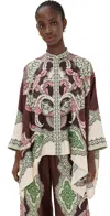 La Doublej Foulard Shirt In Portal Placée