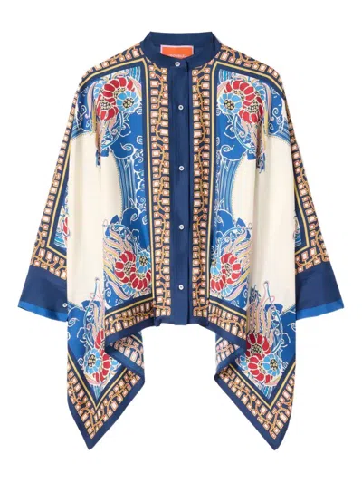 LA DOUBLEJ FOULARD SHIRT