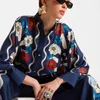 La Doublej Foulard Shirt In Whitsun Placée Blue