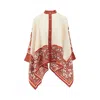 La Doublej La Double J Foulard Printed Silk-satin Blouse In Multi