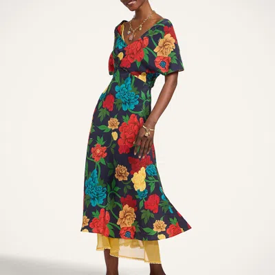 La Doublej Foyer Dress In Multi