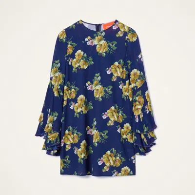La Doublej Friday Dress In Blue
