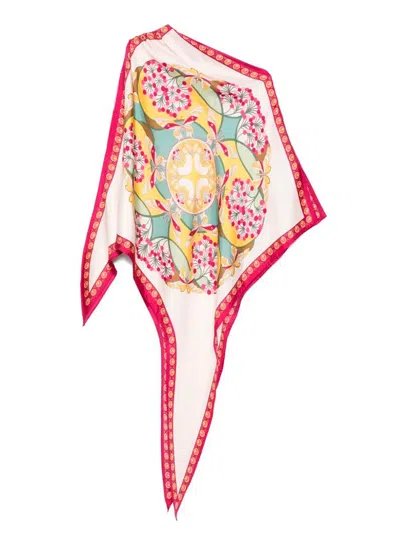 La Doublej Full-on Foulard In Pink