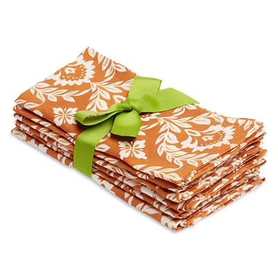La Doublej Garland Large Linen Napkins, Set Of 6 In Siena Garland