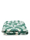 La Doublej Garland Tablecloth In Grün