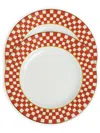 La Doublej Dinner Plates Set Of 2 In 橘色