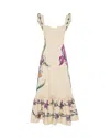 La Doublej Gingerbread Dress In Iris Placée Ivory