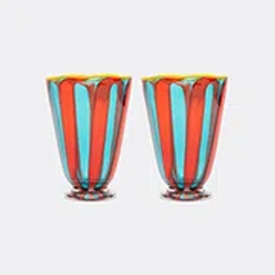 LA DOUBLEJ GLASSWARE MULTICOLOUR UNI
