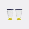 La Doublej Glassware Multicolor Uni In Multicolor