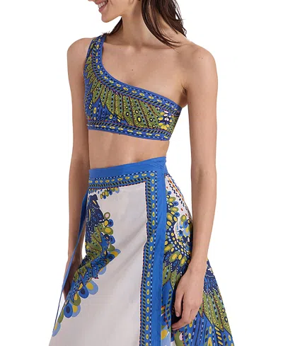 La Doublej Goddess Top In Chakra Placée Multicolor