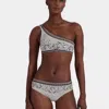 La Doublej Goddess Bikini Top In Mirage Placée Pink