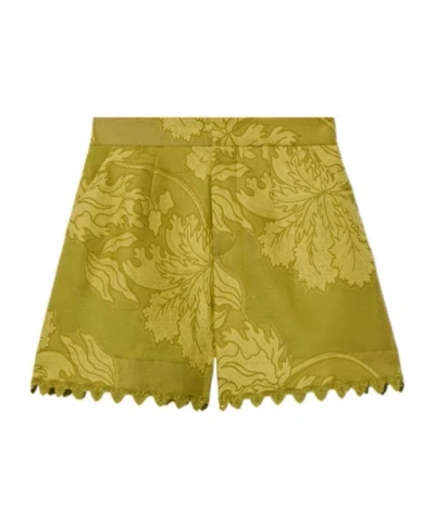 La Doublej Good Butt Shorts In Green